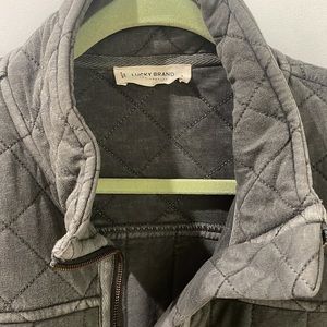 Lucky brand jacket gray
